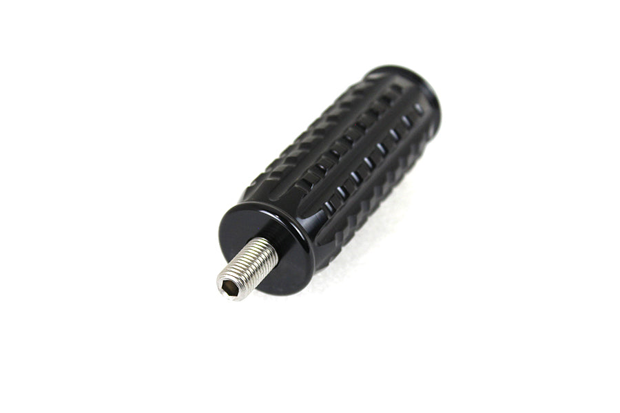 HARLEY schwarzer gekörnter Schalthebelstift passend für 1952-1984 FL, 1971-1984 FX, 1979-UP FLT, 1979-UP FLT,