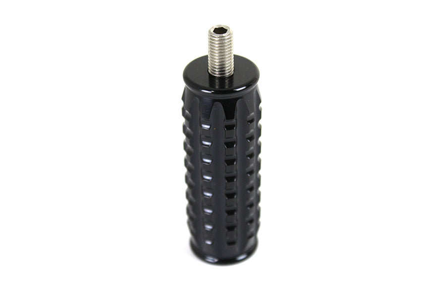 HARLEY schwarzer gekörnter Schalthebelstift passend für 1952-1984 FL, 1971-1984 FX, 1979-UP FLT, 1979-UP FLT,