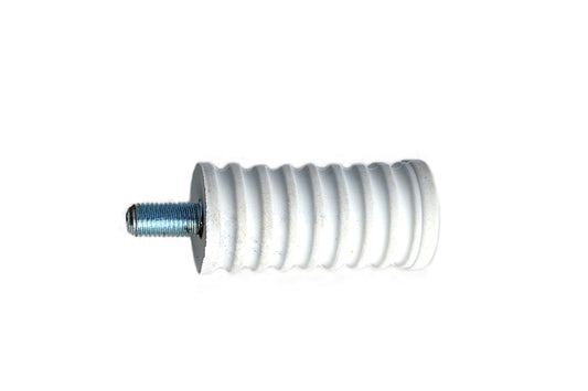 HARLEY Shifter Footpeg White Rubber fits 1952-1984 FL,   1979-UP FLT,   1971-1984 FX,   1984-UP FXST,   1986-UP FLST,   1982-1994 FXR,   1982-1994 FX