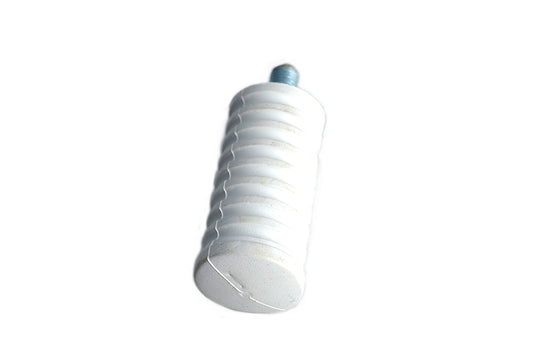 HARLEY Shifter Footpeg White Rubber fits 1952-1984 FL,   1979-UP FLT,   1971-1984 FX,   1984-UP FXST,   1986-UP FLST,   1982-1994 FXR,   1982-1994 FX