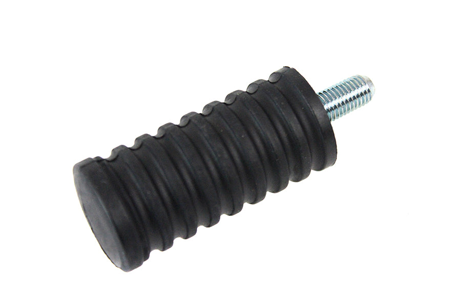 HARLEY Schalthebel-Fußraste, Schwarz Gummi, Passend für 1952-1984 FL, 1979-UP FLT, 1971-1984 FX, 1984-UP FXST