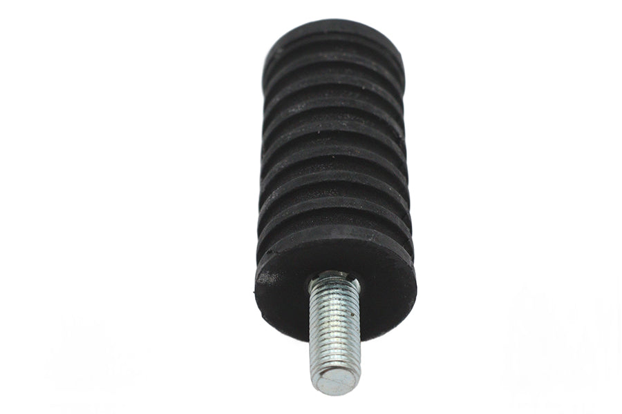 HARLEY Schalthebel-Fußraste, Schwarz Gummi, Passend für 1952-1984 FL, 1979-UP FLT, 1971-1984 FX, 1984-UP FXST