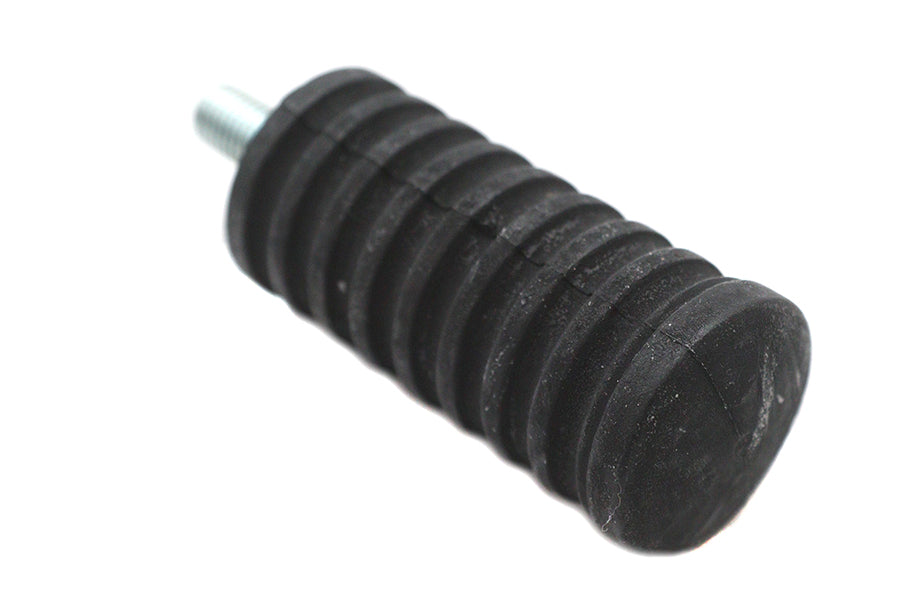 HARLEY Schalthebel-Fußraste, Schwarz Gummi, Passend für 1952-1984 FL, 1979-UP FLT, 1971-1984 FX, 1984-UP FXST