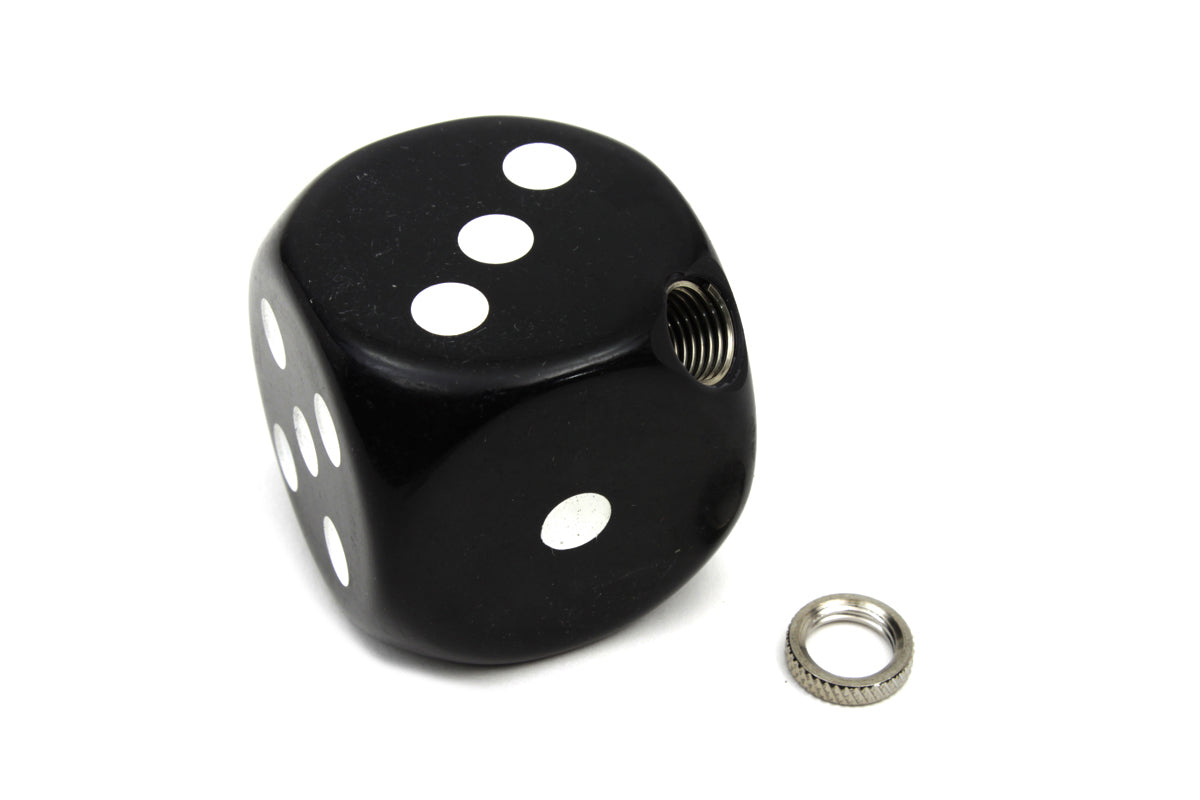 HARLEY „Black Dice“-Schaltknauf, passend für FL 1941–1984, W 1936–1952, G 1936–1973,