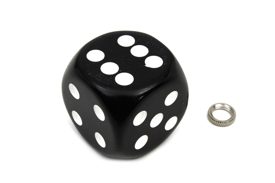HARLEY „Black Dice“-Schaltknauf, passend für FL 1941–1984, W 1936–1952, G 1936–1973,