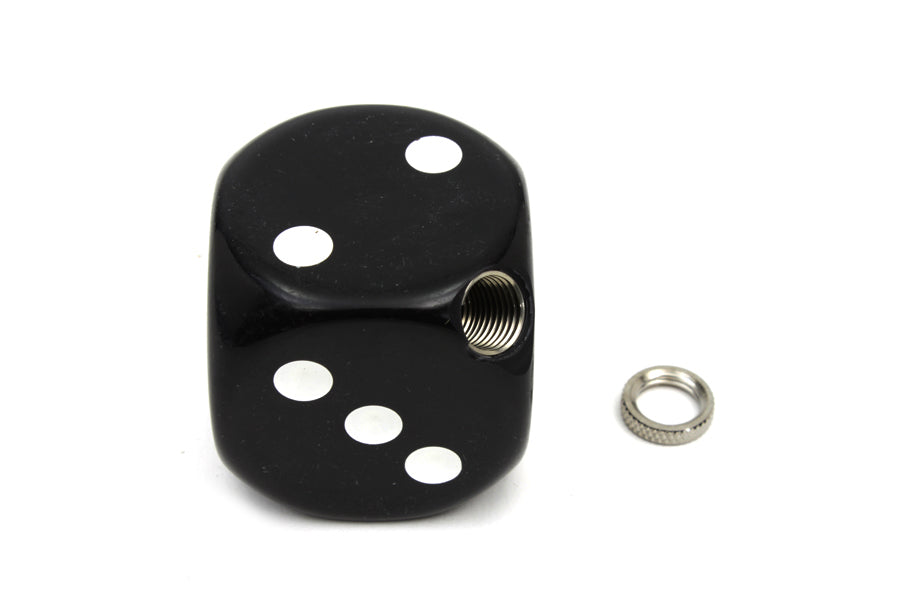 HARLEY „Black Dice“-Schaltknauf, passend für FL 1941–1984, W 1936–1952, G 1936–1973,