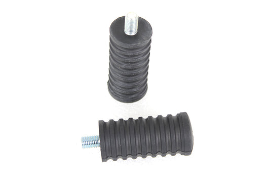 HARLEY Rubber Shifter Footpeg Set Black fits 1979-UP FLT,   1952-1984 FL,   1986-UP FLST,