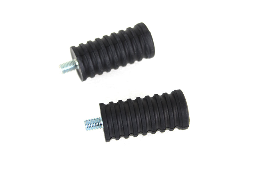 HARLEY Rubber Shifter Footpeg Set Black fits 1979-UP FLT,   1952-1984 FL,   1986-UP FLST,