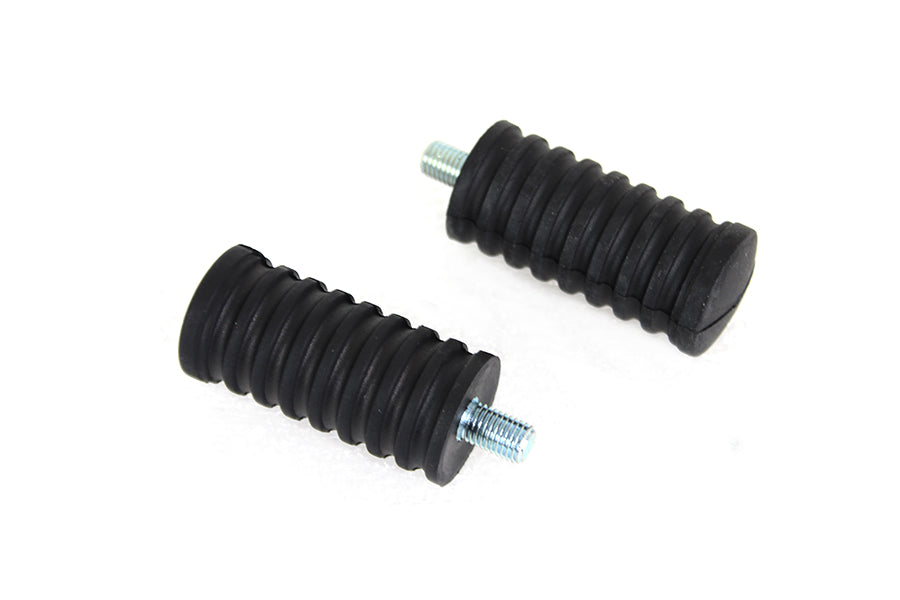 HARLEY Rubber Shifter Footpeg Set Black fits 1979-UP FLT,   1952-1984 FL,   1986-UP FLST,