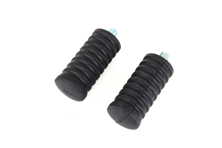 HARLEY Rubber Shifter Footpeg Set Black fits 1979-UP FLT,   1952-1984 FL,   1986-UP FLST,