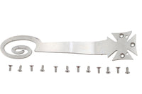 Indian Larry Jockey Shift Handle Natural Stainless Steel