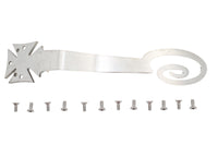 Indian Larry Jockey Shift Handle Natural Stainless Steel