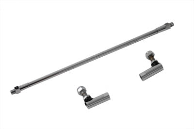 HARLEY Shifter Rod Kit Chrome fits 1980-UP FLT,   2000-UP FXST,   2000-UP FLST,   1980-UP FLT,