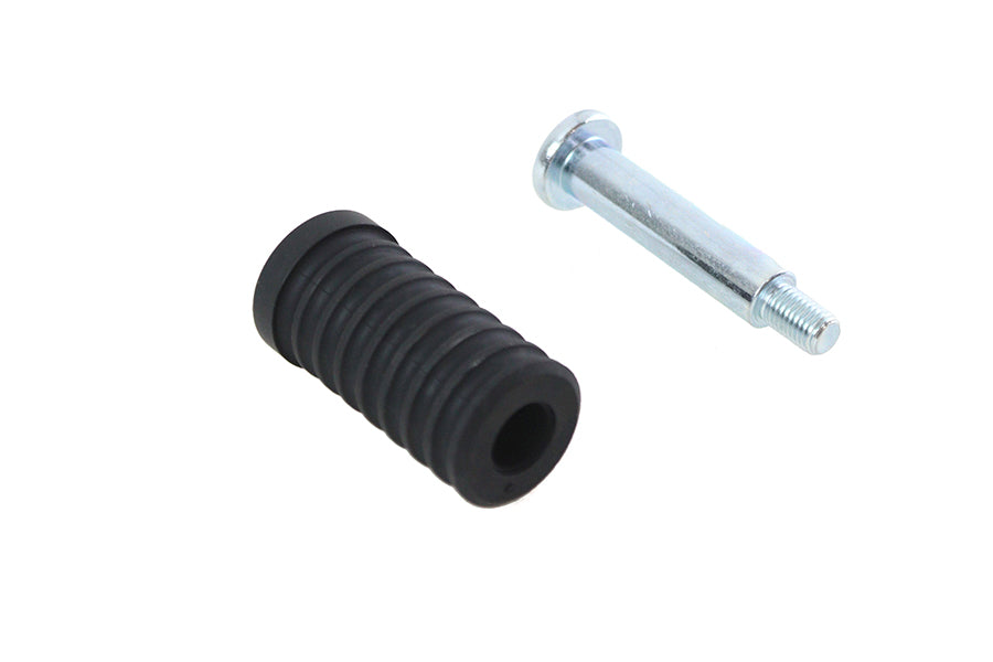 HARLEY Rubber Shifter Peg Black with Screw fits 1970-UP FL,   1973-UP FX,   1970-UP FL,   1973-UP FX,