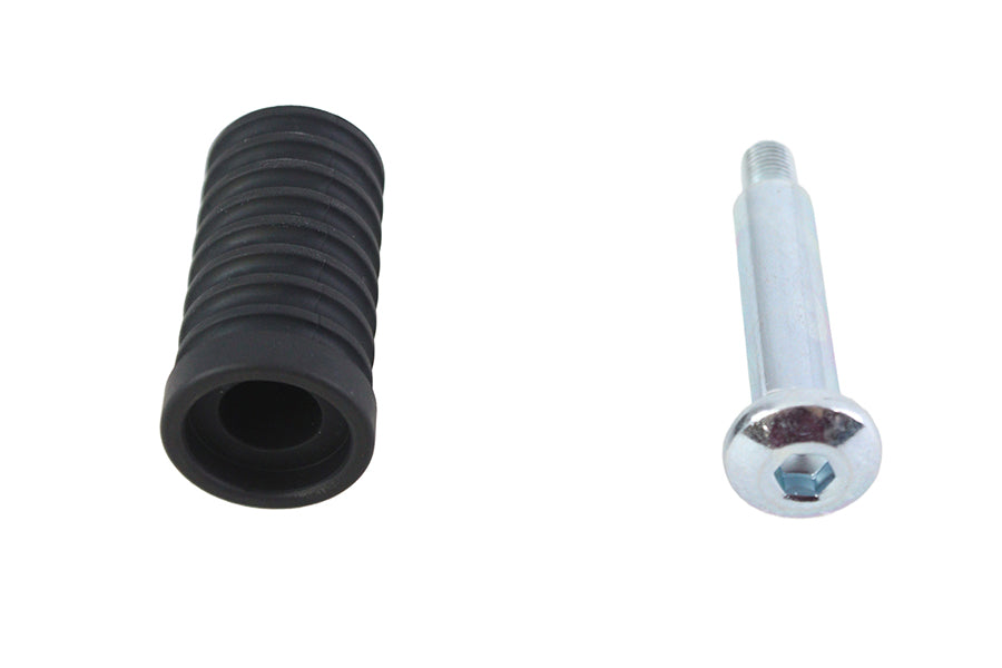HARLEY Rubber Shifter Peg Black with Screw fits 1970-UP FL,   1973-UP FX,   1970-UP FL,   1973-UP FX,