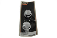 HARLEY Rear Axle Nut Covers fits 1984-2006 FXST,   1986-2006 FLST,