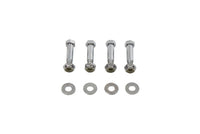 HARLEY Trittbrett-Scharnierbolzen-Kit Sechskant-Typ Chrom Passend für 1982-UP FLT, 1982-UP FLT, 1941-1948 UL, 1