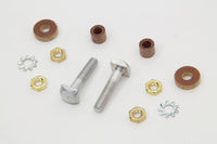 HARLEY Generator 3-Bürsten Anschluss Schrauben Kit Passend für 1936-1940 EL, 1941-1957 FL, 1930-1934 VL, 193