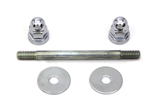 HARLEY Gas Tank Mount Kit Acorn Type Chrome Fits 1984-1999 FXST,   1986-1999 FLST,