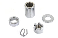 HARLEY Chrom Hinterachs-Mutter-Kit passend für 2000-2001 FLT,