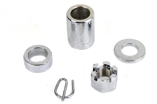 HARLEY Chrom Hinterachs-Mutter-Kit passend für 2000-2001 FLT,