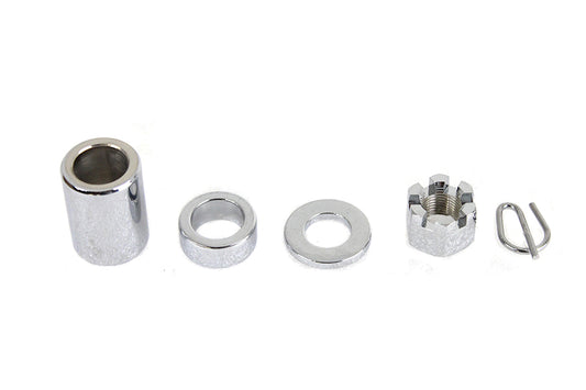 HARLEY Chrom Hinterachs-Mutter-Kit passend für 2000-2001 FLT,