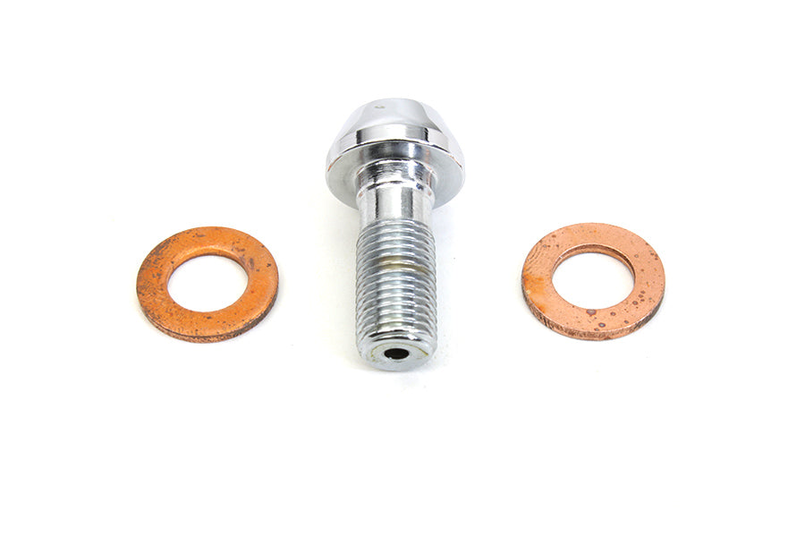 HARLEY Bremsleitung Hohlschraube Inbus Typ 10mm Passend für 1982-2003 XL, 1994-2010 FXD, 1982-2009 FLT,