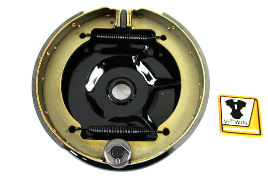 HARLEY Rear Mechanical Brake Backing Plate Kit Black fits 1936-1940 EL,   1941-1957 FL,   1937-1948 VL,