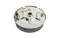 HARLEY Hintere mechanische Bremsankerplatte Kit Chrom Passend für 1936-1940 EL, 1941-1957 FL, 1937-1948