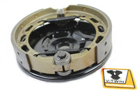 HARLEY Hintere mechanische Bremsankerplatten-Kit Schwarz Passend für 1936-1940 EL, 1941-1957 FL, 1937-1948