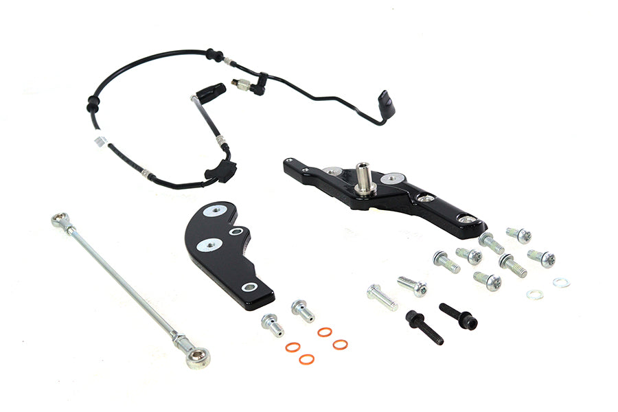 HARLEY Black Extended Reach Forward Control Kit Passend für 2018-UP FXFB, ohne ABS 2018-UP FXFBS, ohne