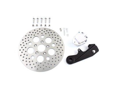 HARLEY GMA Hinterrad-2-Kolben-Bremssattel- und 11,5-Zoll-Bremsscheiben-Kit, passend für 1984–1986 FXST, 1984–1986 FXWG,