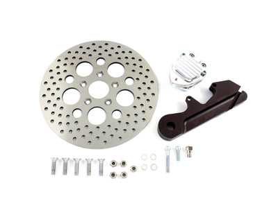 HARLEY GMA 2-Kolben-Hinterradbremssattel und 11,5-Zoll-Scheibenkit passend für 1987-1989 FXST, 1987-1989 FLST,