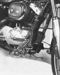 HARLEY Daniel Boone Forward Control Kit Chrom, passend für XL-Modelle von 1979-1983,
