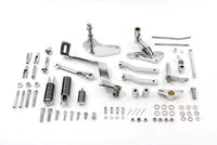 HARLEY Chrome Vorverlegte Fußrastenanlage Passend für 1991-2003 XL, 5-Gang