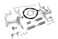 HARLEY Teilweise vorverlegte Fußrastenanlage Chrom Passend für 1954-1974 XL,