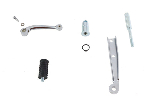 HARLEY XL Stock Mid Control Kit with Polished Brake Pedal fits 1983-1985 XL,