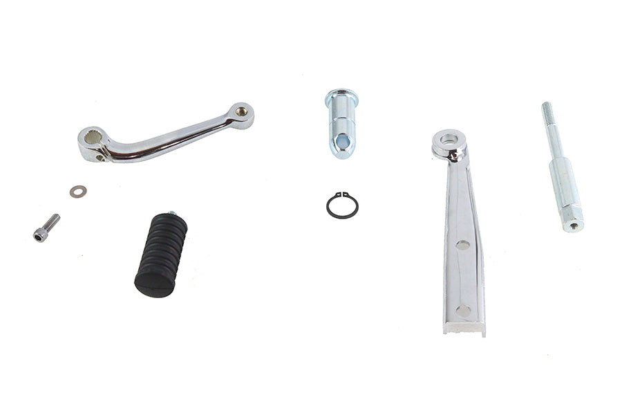 HARLEY XL Stock Mid Control Kit with Polished Brake Pedal fits 1983-1985 XL,