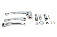 HARLEY Brems- und Schalthebel-Set Chrom passend für 2023–2024 FL,