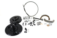 HARLEY Schwarzer Bremssteuerungs-Kit, passend für 1936-1937 UL, 1936-1937 EL,