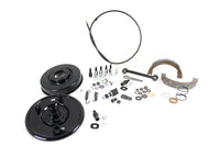 HARLEY Schwarzer Bremssteuerungs-Kit, passend für 1936-1937 UL, 1936-1937 EL,