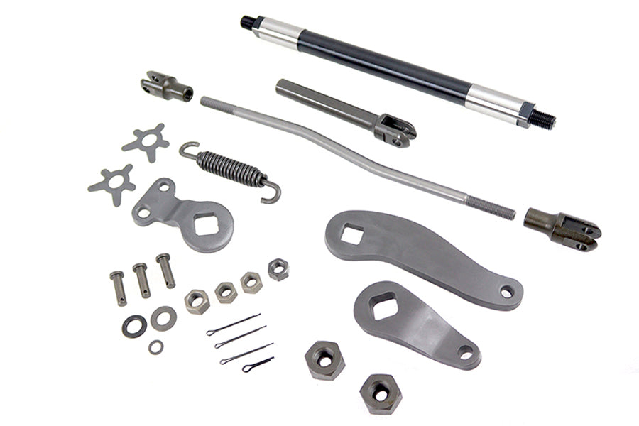 HARLEY Mechanisches Bremsenkit parkerisiert, passend für 1941-1957 FL, 1936-1940 EL, 1936-1948 UL,