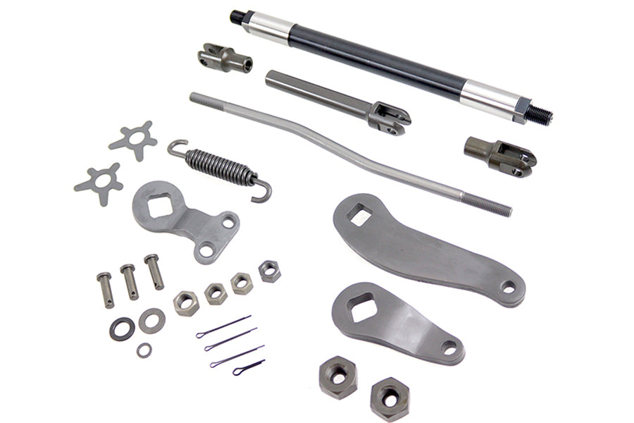 HARLEY Mechanisches Bremsenkit parkerisiert, passend für 1941-1957 FL, 1936-1940 EL, 1936-1948 UL,
