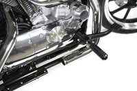 HARLEY Schwarzes Vorverlegtes Fußrasten-Kit mit Rasten passt für XL ab 2014,