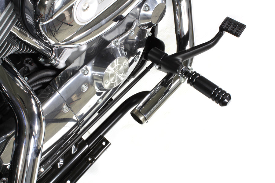 HARLEY Schwarzes Vorverlegtes Fußrasten-Kit mit Rasten passt für XL ab 2014,