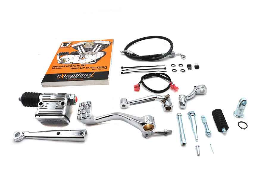 HARLEY XL Stock Mid Control Kit Chrom Passend für 1986–1990 XL,
