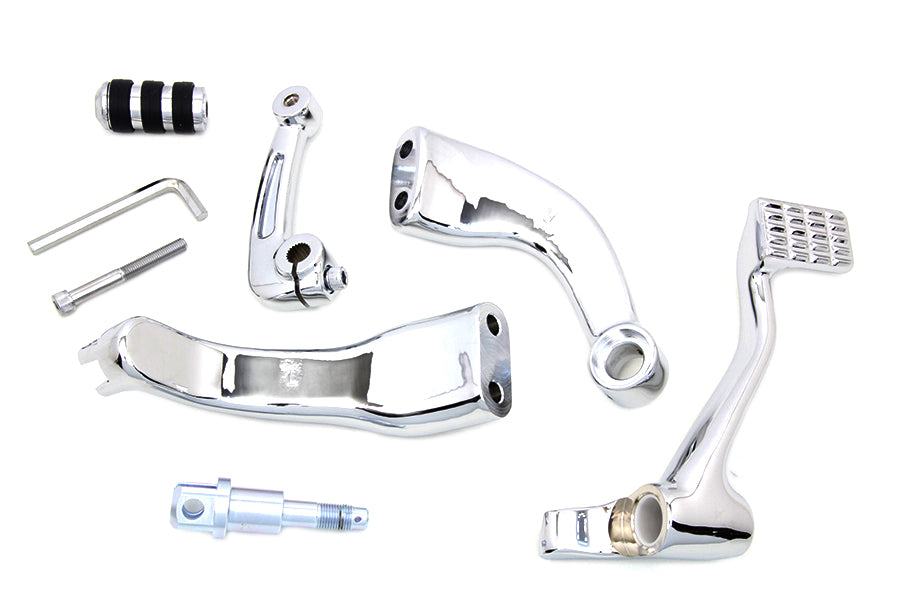 HARLEY XL Stock Mid Control Kit Chrome fits 2004-UP XL,