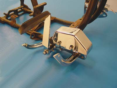 HARLEY Bremsanlagen-Kit mit Chrom-Hauptbremszylinder passend für 1986-1999 FLST,