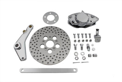 HARLEY Hinterradbremssattel und 10-Zoll-Scheibenkit passend für 1973-1980 FX, 1973-1980 FL,