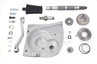 HARLEY Kickstarter Umrüstsatz Aluminium-Finish passend für 2004-2006 XL, kann nur mit 28 Zähnen verwendet werden